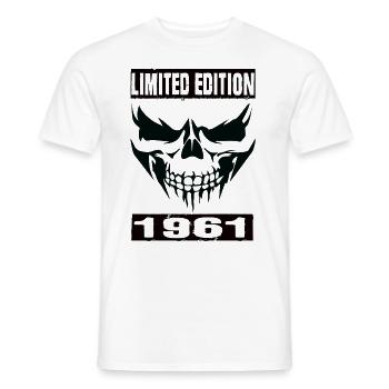 Édition limitée 1961 - T-shirt homme - blanc - Devant - AI Model Male 178 dark (178cm)