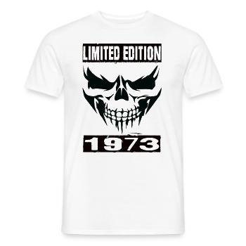 Édition limitée 1973 - T-shirt homme - blanc - Devant - AI Model Male 178 dark (178cm)