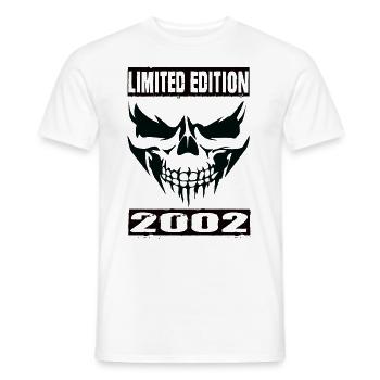 Édition limitée 2002 - T-shirt homme - blanc - Devant - AI Model Male 178 dark (178cm)