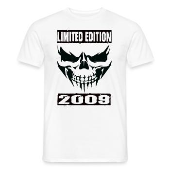 Limited Edition 2008 - Männer T-Shirt - Weiß - Vorne - AI Model Male 178 dark (178cm)