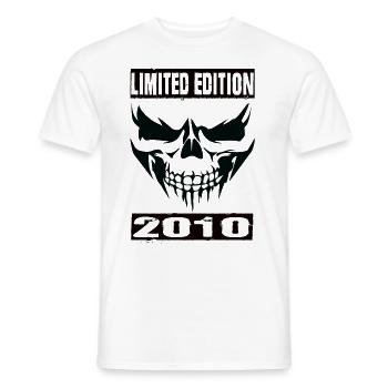 Édition limitée 2010 - T-shirt homme - blanc - Devant - AI Model Male 178 dark (178cm)