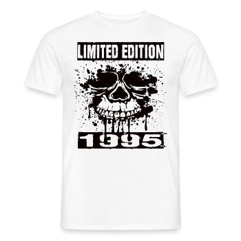 Édition limitée 1995 - T-shirt homme - blanc - Devant - AI Model Male 178 dark (178cm)