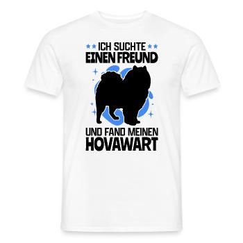 Fand meinen Hovawart Hofwächter Hund - Männer T-Shirt - Weiß - Vorne - AI Model Male 178 dark (178cm)