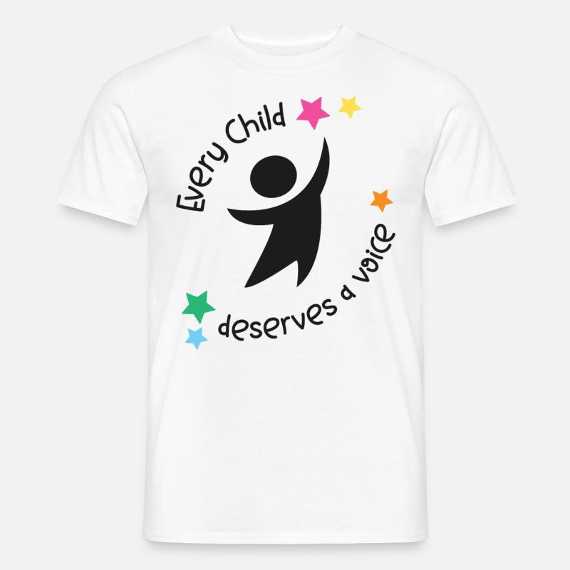Speech Therapist Therapy Assistant - Männer T-Shirt - Weiß
