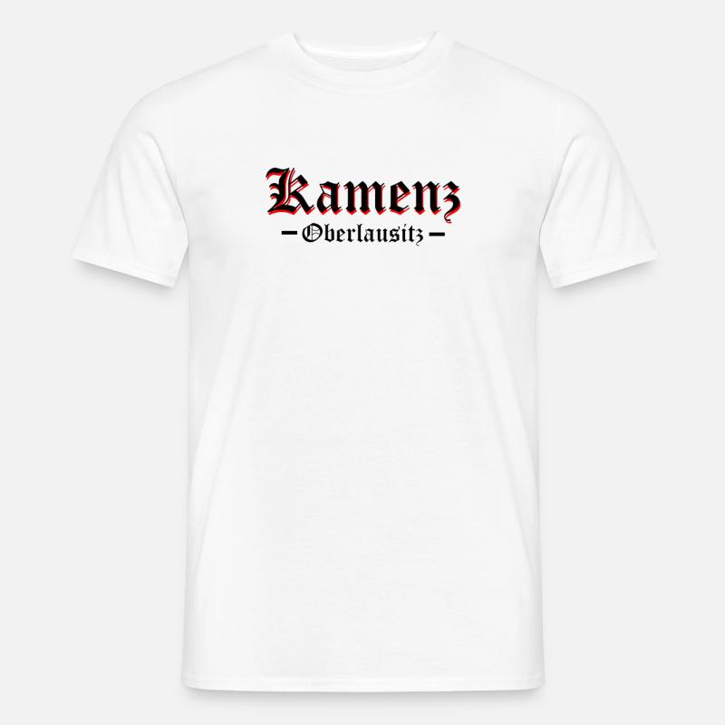 Kamenz - Männer T-Shirt - Weiß