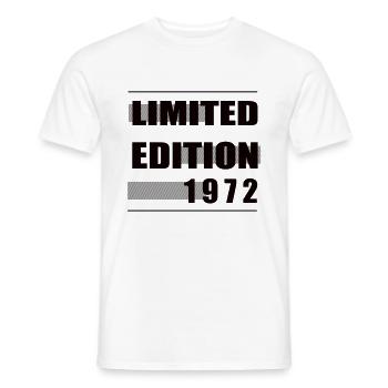 Édition limitée 1972 - T-shirt homme - blanc - Devant - AI Model Male 178 dark (178cm)