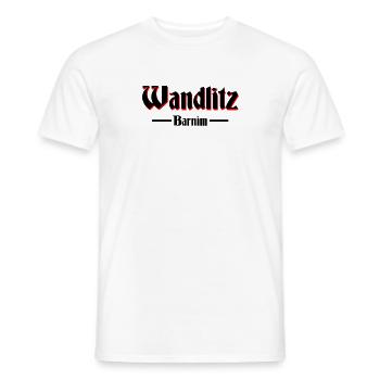 Wandlitz - Männer T-Shirt - Weiß - Vorne - AI Model Male 178 dark (178cm)