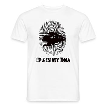 Entraîne son dans mon ADN - T-shirt homme - blanc - Devant - AI Model Male 178 dark (178cm)