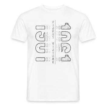 Finest Millésime 1961 Année de naissance 1961 Anniversaire - T-shirt homme - blanc - Devant - AI Model Male 178 dark (178cm)