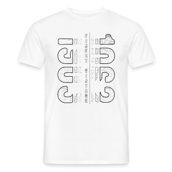 Finest Vintage 1963 Year of birth 1963 Birthday - Men's T-Shirt - white - Front - AI Model Male 178 dark (178cm)