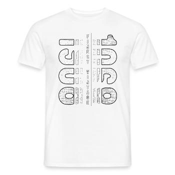 Finest Millésime 1968 Année de naissance 1968 Anniversaire - T-shirt homme - blanc - Devant - AI Model Male 178 dark (178cm)