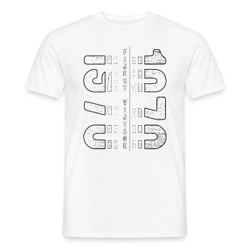 Finest Vintage 1970 Geburtsjahr 1970 Geburtstag - Männer T-Shirt - Weiß - Vorne - AI Model Male 178 dark (178cm)