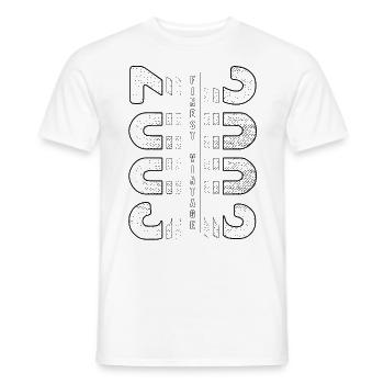 Finest Vintage 2003 Year of birth 2003 Birthday - Men's T-Shirt - white - Front - AI Model Male 178 dark (178cm)