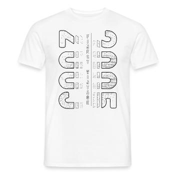Finest Millésime 2005 Année de naissance 2005 Anniversaire - T-shirt homme - blanc - Devant - AI Model Male 178 dark (178cm)
