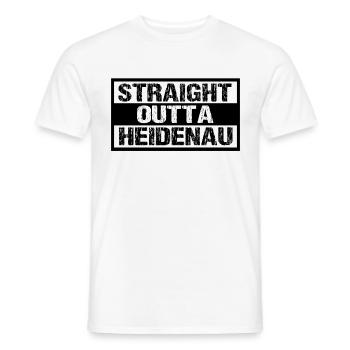Heidenau - Männer T-Shirt - Weiß - Vorne - AI Model Male 178 dark (178cm)