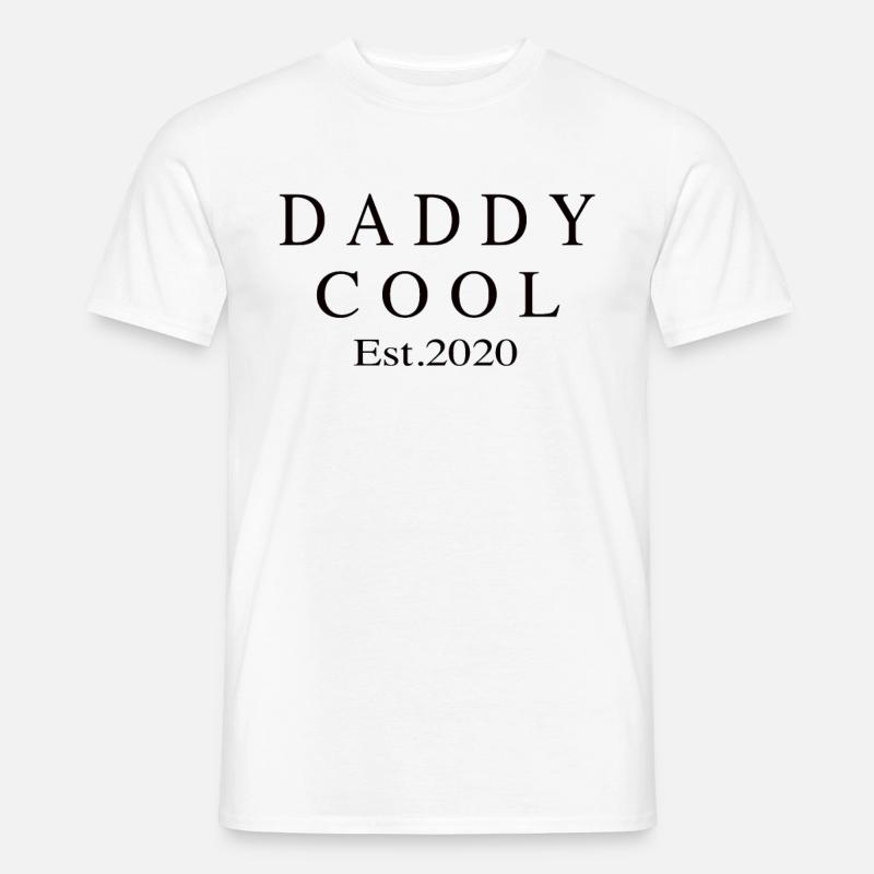 Daddy Cool est 2020 - Männer T-Shirt - Weiß
