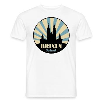Brixen Südtirol - Männer T-Shirt - Weiß - Vorne - AI Model Male 178 dark (178cm)