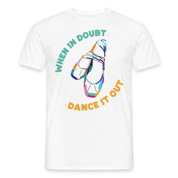 Ballet Dancer Dance Girl Ballerina - Männer T-Shirt - Weiß - Vorne - AI Model Male 178 dark (178cm)