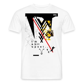Umwerfen! - Männer T-Shirt - Weiß - Vorne - AI Model Male 178 dark (178cm)