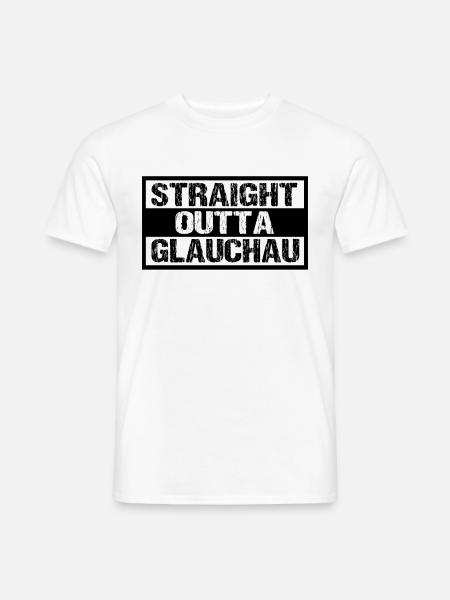 Glauchau - Männer T-Shirt - Weiß