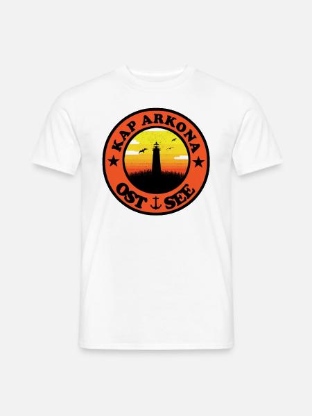 Kap Arkona - Männer T-Shirt - Weiß