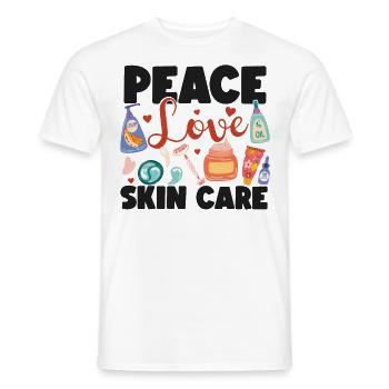 Cute Licensed Esthetician Skincare - Männer T-Shirt - Weiß - Vorne - AI Model Male 178 dark (178cm)