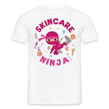 Cute Esthetician Skincare - Männer T-Shirt - Weiß - Vorne - AI Model Male 178 dark (178cm)