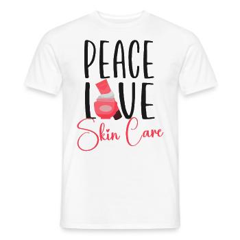 Cute Licensed Esthetician Skincare - Männer T-Shirt - Weiß - Vorne - AI Model Male 178 dark (178cm)