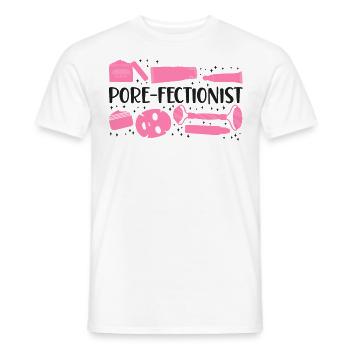 Cute Esthetician Skincare - Men's T-Shirt - white - Front - AI Model Male 178 dark (178cm)