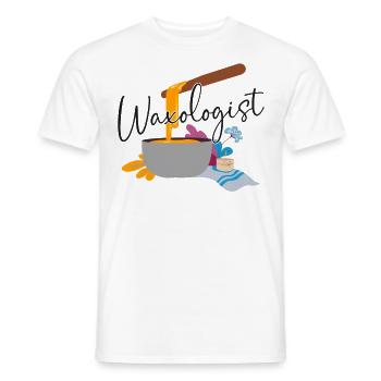 Cute Esthetician Skincare - Männer T-Shirt - Weiß - Vorne - AI Model Male 178 dark (178cm)