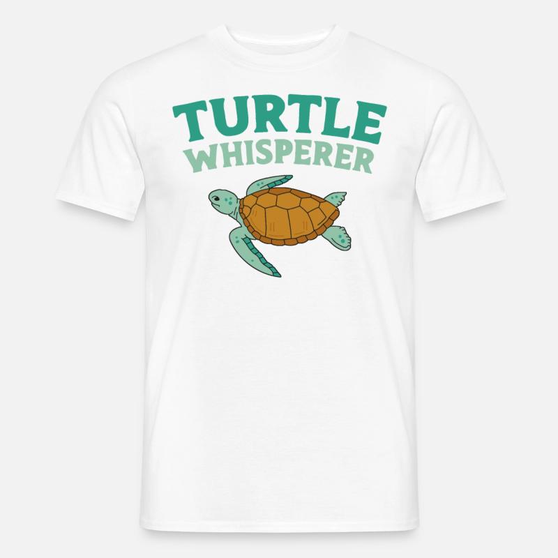 Sea Turtle Tortoise Turtle - Männer T-Shirt - Weiß