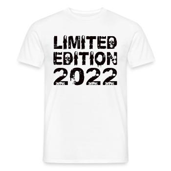 Limited Edition 2022 Geburtstag 2022 Geburtstag - Männer T-Shirt - Weiß - Vorne - AI Model Male 178 dark (178cm)