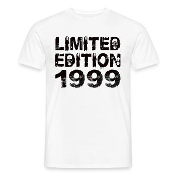 Limited Edition 1999 Birthday 1999 Birthday - Men's T-Shirt - white - Front - AI Model Male 178 dark (178cm)