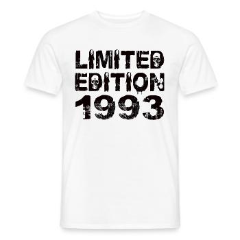 Limited Edition 1993 Birthday 1993 Birthday - Men's T-Shirt - white - Front - AI Model Male 178 dark (178cm)