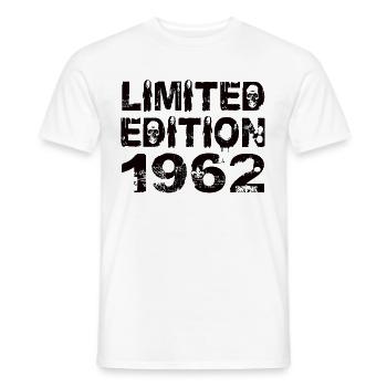 Limited Edition 1962 Geburtstag 1962 Geburtstag - Männer T-Shirt - Weiß - Vorne - AI Model Male 178 dark (178cm)