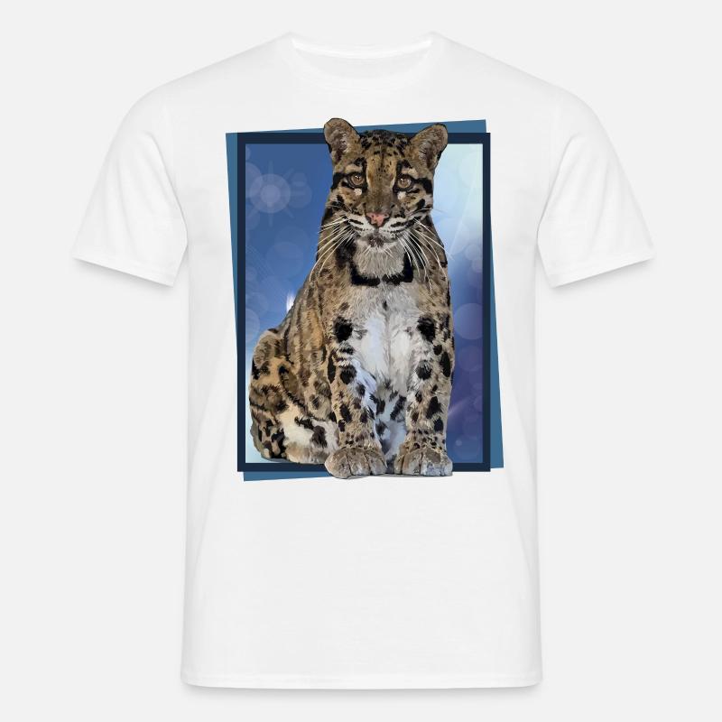 Clouded leopard - Men's T-Shirt - white