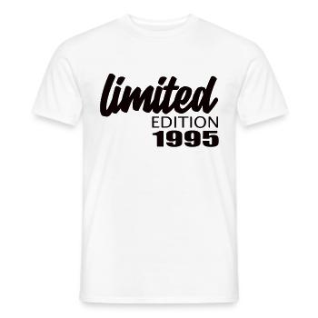 Édition limitée 1995 - T-shirt homme - blanc - Devant - AI Model Male 178 dark (178cm)