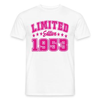 Édition limitée 1953 - T-shirt homme - blanc - Devant - AI Model Male 178 dark (178cm)
