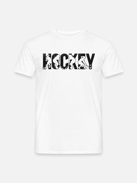 Field Hockey Hockey - Männer T-Shirt - Weiß