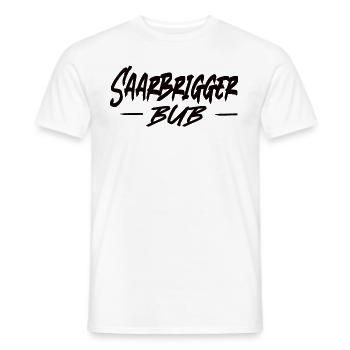 Saarbrigger Bub Saarland Saarländisch Dialekt Saar - Männer T-Shirt - Weiß - Vorne - AI Model Male 178 dark (178cm)