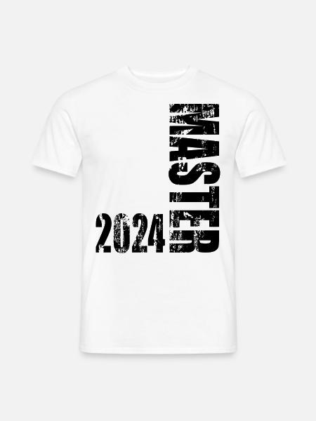 Master 2024 - Männer T-Shirt - Weiß