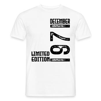 Geburtstagsgeschenk Dezember 1971. Dezember 1971. - Männer T-Shirt - Weiß - Vorne - AI Model Male 178 dark (178cm)
