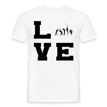 Tennis Tennis Tennis Men Play Tennis - Men's T-Shirt - white - Front - AI Model Male 178 dark (178cm)