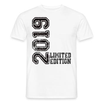 Édition limitée 2019 - T-shirt homme - blanc - Devant - AI Model Male 178 dark (178cm)