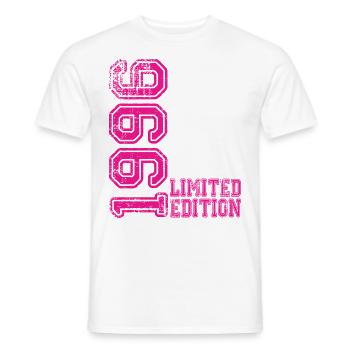 Limited Edition 1996 - Männer T-Shirt - Weiß - Vorne - AI Model Male 178 dark (178cm)
