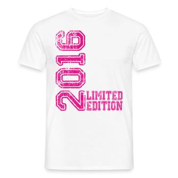 Édition limitée 2016 - T-shirt homme - blanc - Devant - AI Model Male 178 dark (178cm)