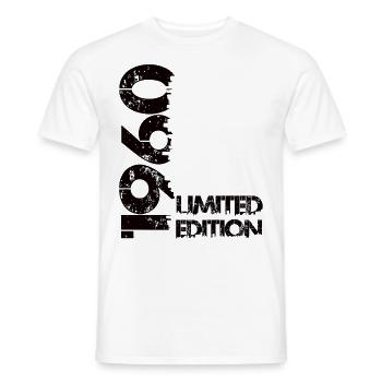 Édition limitée 1960 - T-shirt homme - blanc - Devant - AI Model Male 178 dark (178cm)