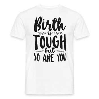 LD Labour And Delivery Nurse - Men's T-Shirt - white - Front - AI Model Male 178 dark (178cm)