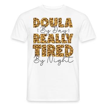 Doula Birth Worker Doula By Day - Men's T-Shirt - white - Front - AI Model Male 178 dark (178cm)