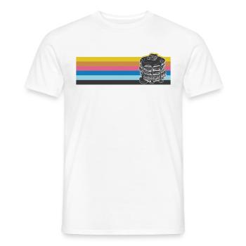 Pancake Lover Kids Retro Vintage - Männer T-Shirt - Weiß - Vorne - AI Model Male 178 dark (178cm)